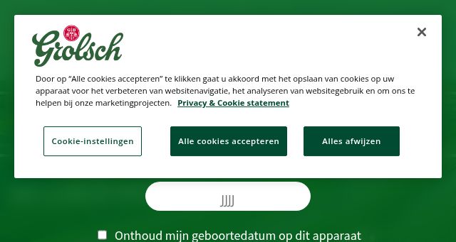 Screenshot of royalgrolsch.com