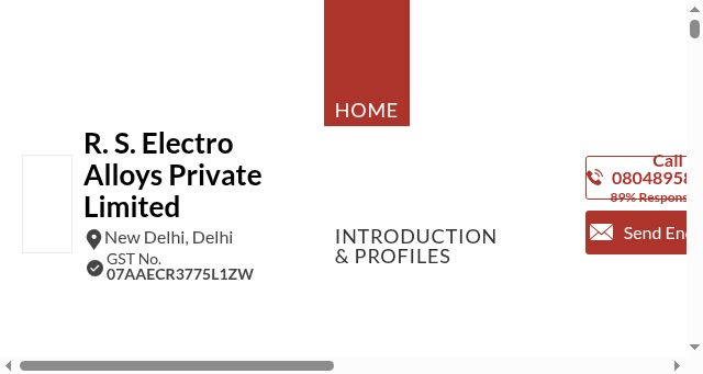 Screenshot of rselectro.com