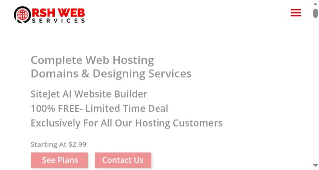 Screenshot of rshweb.com