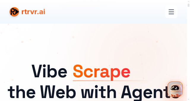 Screenshot of rtrvr.ai