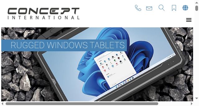 Screenshot of rugged-tablet.de