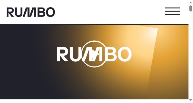 Screenshot of rumbo.ventures