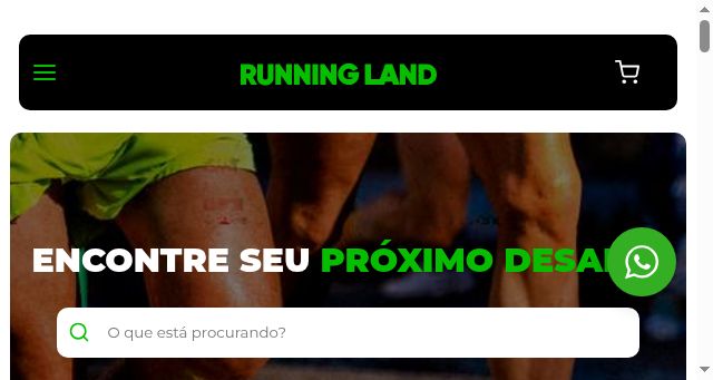 Screenshot of runningpass.com.br