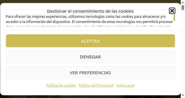 Screenshot of rutadelvinojerez.es