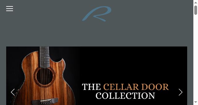 Screenshot of ryanguitars.com