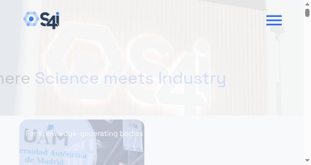 Screenshot of s4industry.eu