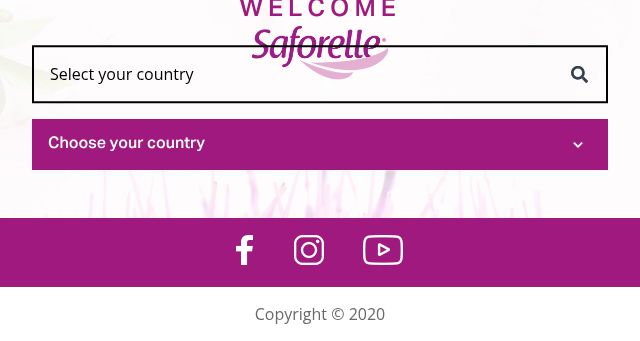Screenshot of saforelle.com