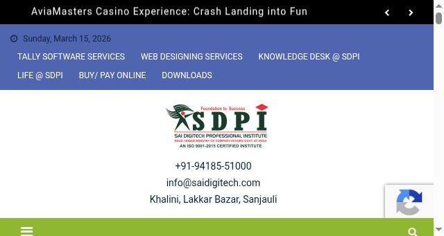 Screenshot of saidigitech.com