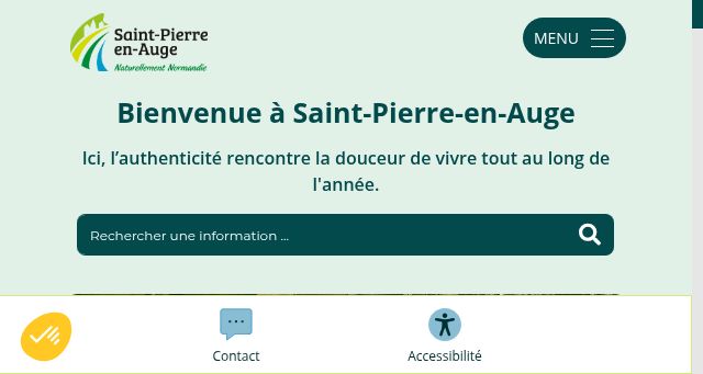 Screenshot of saint-pierre-en-auge.fr