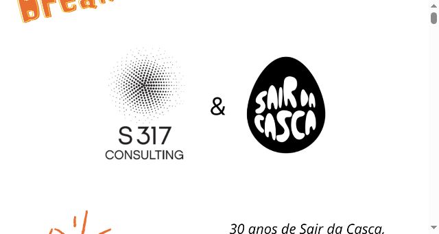 Screenshot of sairdacasca.com