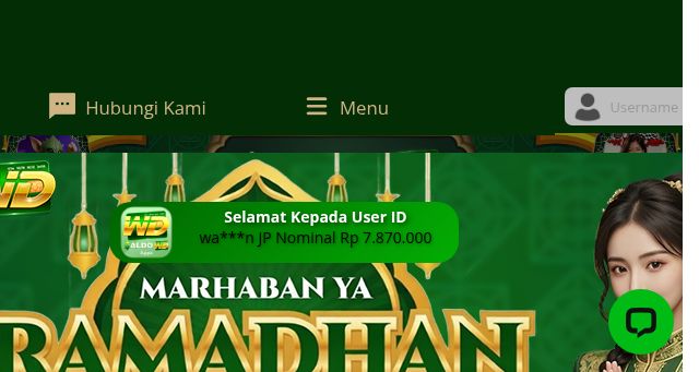 Screenshot of saldowd.id