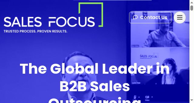 Screenshot of salesfocusinc.com