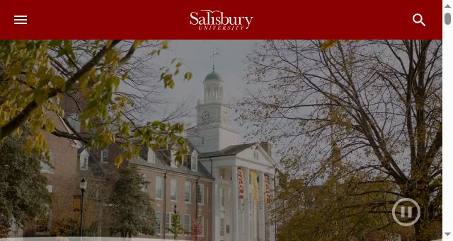 Screenshot of salisbury.edu