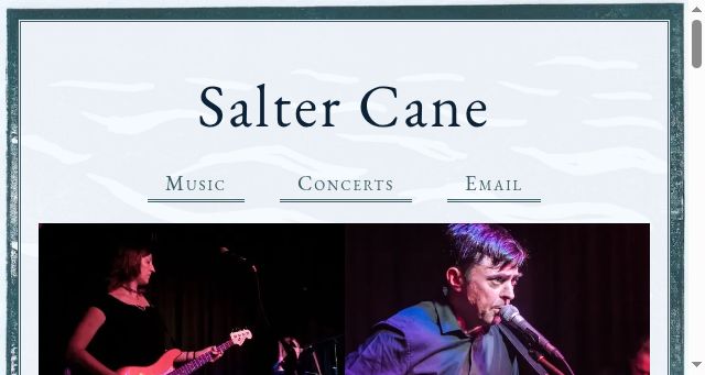 Screenshot of saltercane.com