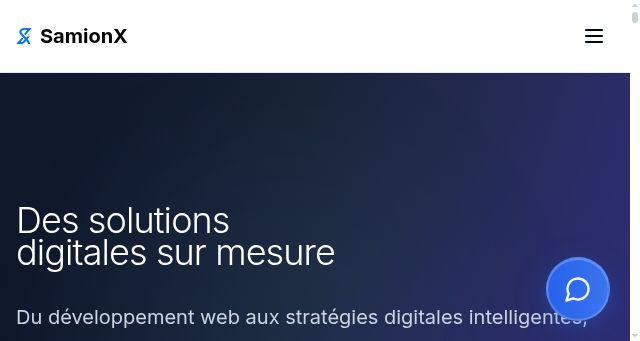 Screenshot of samionx.com