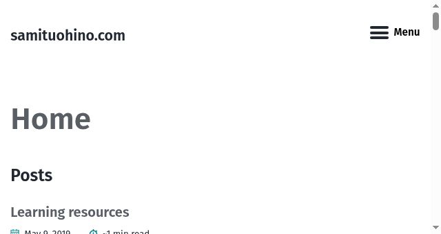 Screenshot of samituohino.com