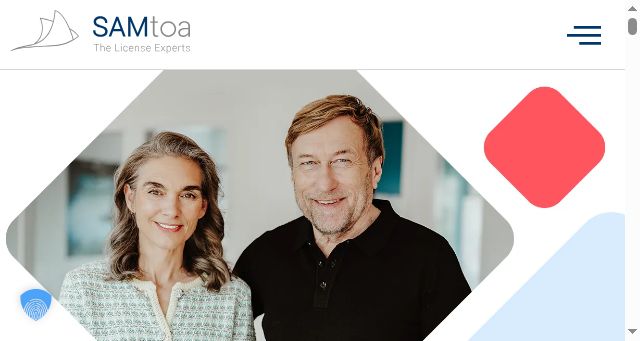 Screenshot of samtoa.de