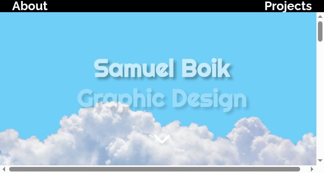 Screenshot of samuelboik.com