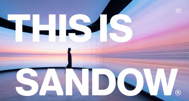 Screenshot of sandow.com