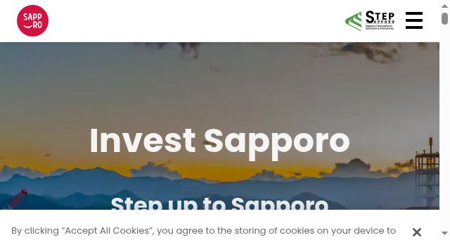 Screenshot of sapporo-step.global