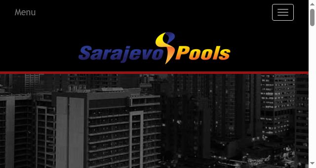 Screenshot of sarajevopools.net