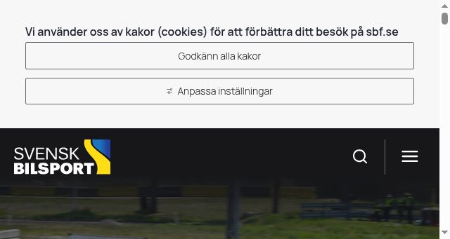 Screenshot of sbf.se