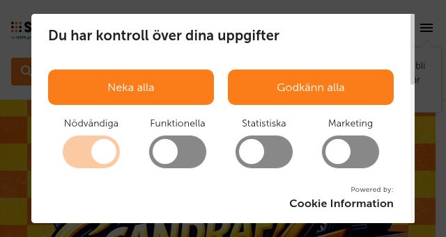 Screenshot of scandraft.se