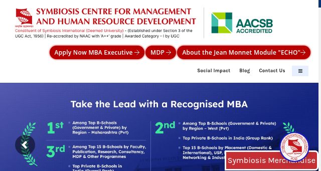 Screenshot of scmhrd.edu