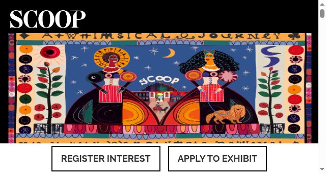 Screenshot of scoop-international.com