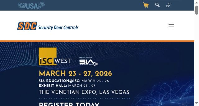 Screenshot of sdcsecurity.com