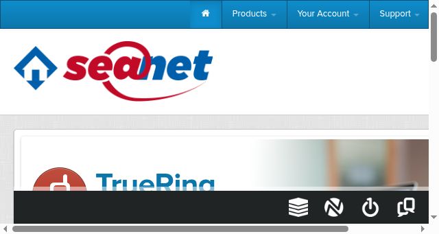 Screenshot of seanet.com