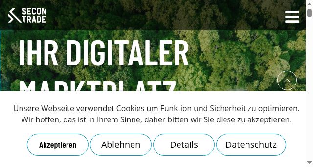 Screenshot of secontrade.com