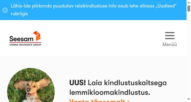 Screenshot of seesam.ee