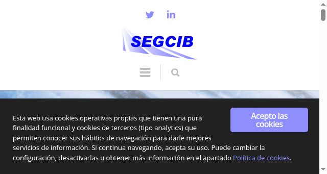Screenshot of segcib.org
