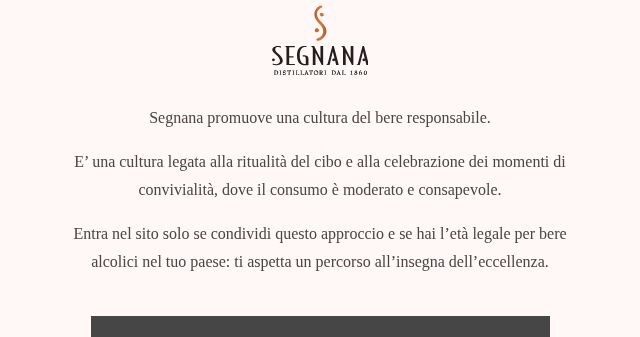 Screenshot of segnana.it