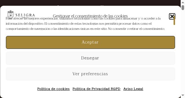 Screenshot of seligra.eu