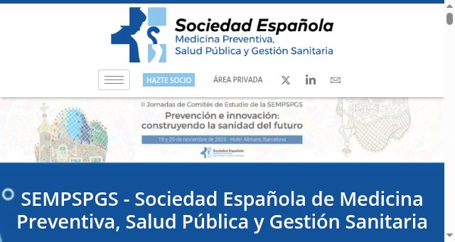 Screenshot of sempspgs.es