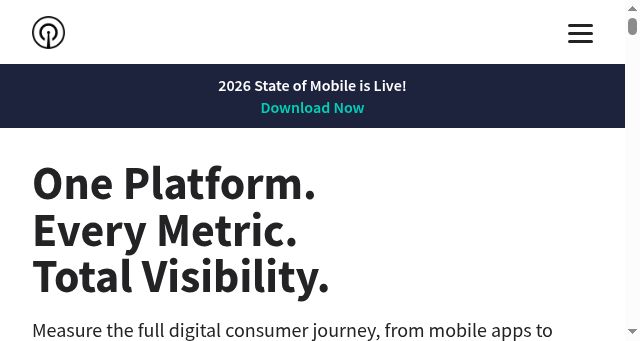 Screenshot of sensortower.com