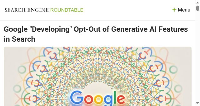 Screenshot of seroundtable.com