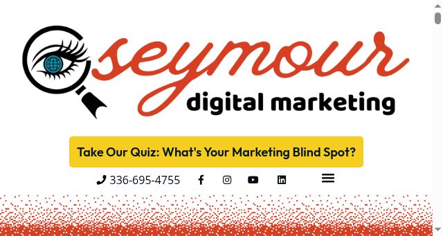 Screenshot of seymourdigital.marketing