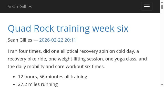 Screenshot of sgillies.net