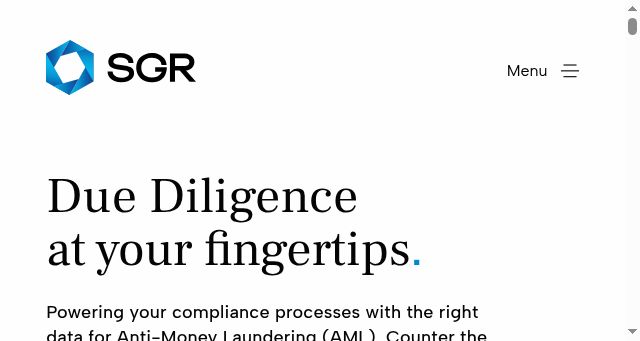 Screenshot of sgrcompliance.com