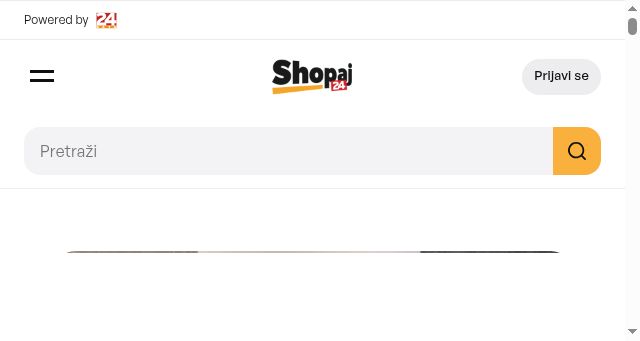 Screenshot of shopaj24.hr