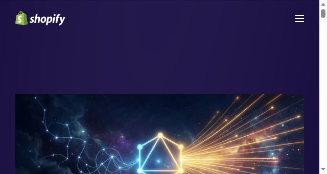 Screenshot of shopify.engineering