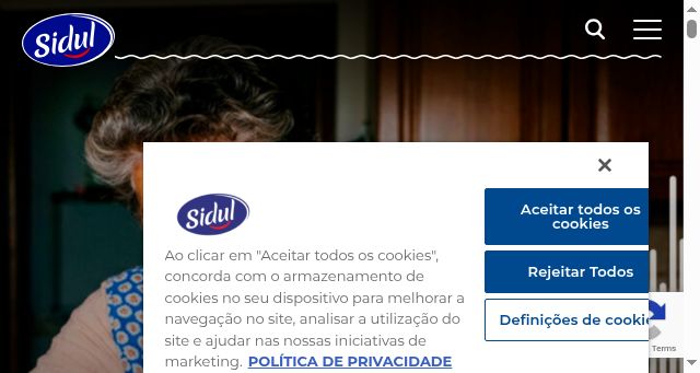 Screenshot of sidul.pt