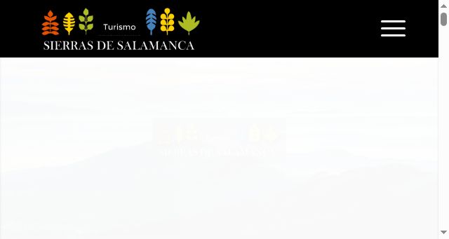 Screenshot of sierrasdesalamanca.es