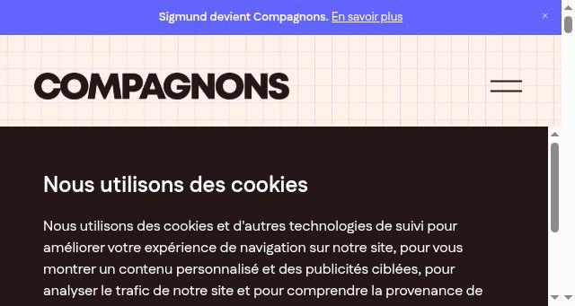 Screenshot of sigmund.ca