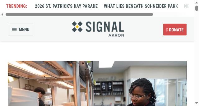 Screenshot of signalakron.org