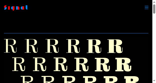 Screenshot of signalfoundry.com