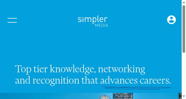 Screenshot of simplermedia.com